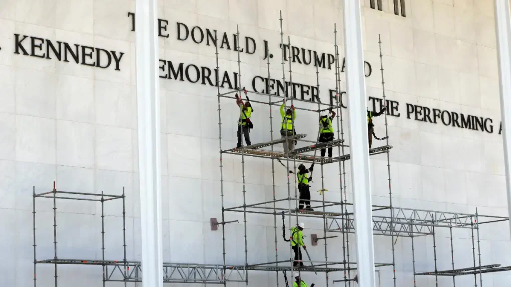 Kennedy Center name dispute